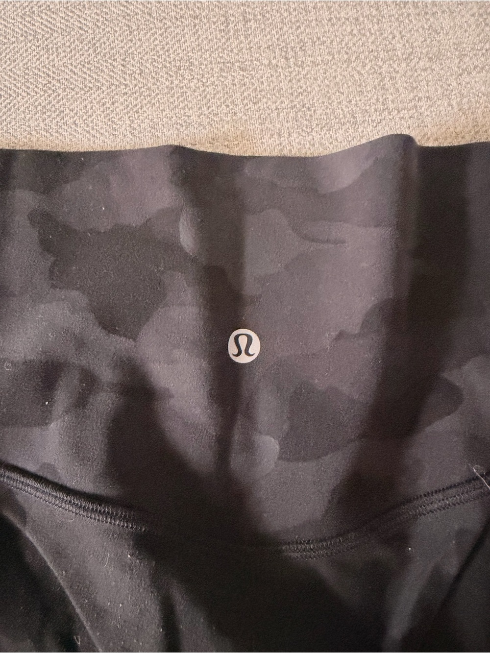 lululemon athletica Men's Black Camo Athletic Shorts